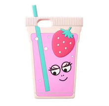 3D Drink Box Carton Beer Can Pack Coffee Lemonade Juicy Water Soft Silicone Case for iPhone 8 5 5S SE 5C 6 6S 7 Plus