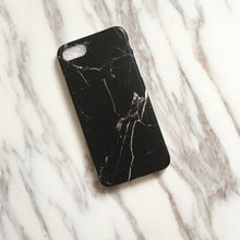 Imd Marble Stone Gel Case For Apple iPhone 7 6s 6 Plus Cases Black White Soft TPU Phone Case Back Cover For iPhone 8 Plus Coque