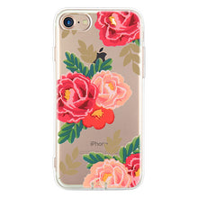 EKONE Silicone Case For iPhone 7 Case iPhone 7 Plus Leaves Flower Flamingo Lips Phone Cover For iPhone7 Plus 8 Plus X 6s 5S Case