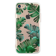 EKONE Silicone Case For iPhone 7 Case iPhone 7 Plus Leaves Flower Flamingo Lips Phone Cover For iPhone7 Plus 8 Plus X 6s 5S Case