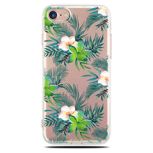 EKONE Silicone Case For iPhone 7 Case iPhone 7 Plus Leaves Flower Flamingo Lips Phone Cover For iPhone7 Plus 8 Plus X 6s 5S Case