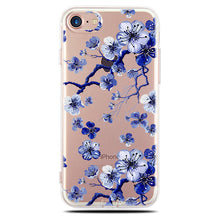 EKONE Silicone Case For iPhone 7 Case iPhone 7 Plus Leaves Flower Flamingo Lips Phone Cover For iPhone7 Plus 8 Plus X 6s 5S Case