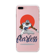 Case For Apple iPhone 7 iPhone 8 Case Cover Basketball Football Player Clear Soft TPU Silicone Phone Cases for iPhone7 iPhone8