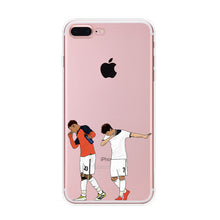 Case For Apple iPhone 7 iPhone 8 Case Cover Basketball Football Player Clear Soft TPU Silicone Phone Cases for iPhone7 iPhone8
