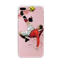 Case For Apple iPhone 7 iPhone 8 Case Cover Basketball Football Player Clear Soft TPU Silicone Phone Cases for iPhone7 iPhone8
