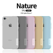 sFor Apple iPhone 8 7 Case 4.7 inch Nillkin Nature Transparent Clear Soft TPU Case For iPhone 7 8 Silicone Cover for iPhone8
