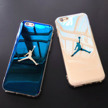 New Blu-ray laser Ultra Thin NBA 23 Michael Jordan TPU Soft Case For iphone 8 8plus 7 7plus 6 6s Plus Case Back Cover Fundas