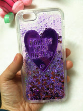 Wixcen Luxury pink Heart Glitter Liquid Phone Case for IPhone 8 7 7plus 6  6plus 5s case Bling Ice Cream Tpu Back Cover lanyard