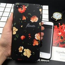 Blossom Flower Soft TPU Case for iPhone 8 8plus 7 7 plus colorful Flower Cover Fundas for iPhone 6s 6 Plus Elegant Phone Cases