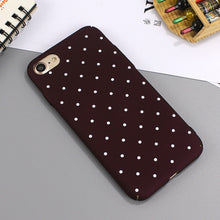 2017 Pink Black Dot Wave point Phone Cases Secret For iPhone 6 6s 7 7plus Girl Coque popular hard back cover For iphone 8 8plus
