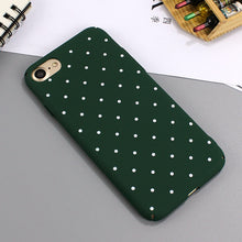 2017 Pink Black Dot Wave point Phone Cases Secret For iPhone 6 6s 7 7plus Girl Coque popular hard back cover For iphone 8 8plus
