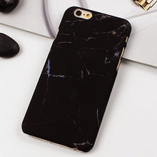 Retro Stone Marble Case for iPhone 6 6s 7 Plus Smooth PC Hard Cover For iPhone 8 7 Plus 5 5s SE Accessories Back Covers Fundas