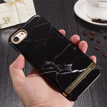 New Retro Glossy Shinny Marble Pattern Red Wine Phone Cases for iPhone 8 7 Plus 6 6s 6Plus 6sPlus Hard Back Shell Cover