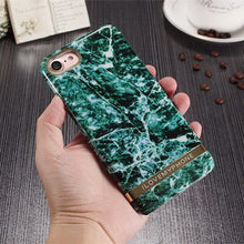 New Retro Glossy Shinny Marble Pattern Red Wine Phone Cases for iPhone 8 7 Plus 6 6s 6Plus 6sPlus Hard Back Shell Cover