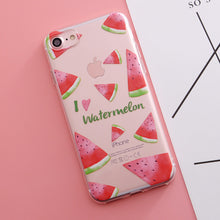 SoCouple TPU Case For iphone 8 Case For iphone 5S 5 SE 6 6s 7 X 6/7/8 plus Silicone Fruit Flower Plant Cactus Pattern Phone Case