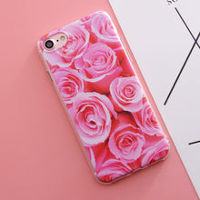 SoCouple TPU Case For iphone 8 Case For iphone 5S 5 SE 6 6s 7 X 6/7/8 plus Silicone Fruit Flower Plant Cactus Pattern Phone Case