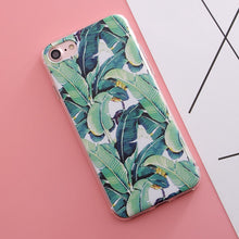 SoCouple TPU Case For iphone 8 Case For iphone 5S 5 SE 6 6s 7 X 6/7/8 plus Silicone Fruit Flower Plant Cactus Pattern Phone Case