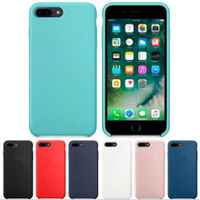 Apple Silicone Case For iPhone 7 Plus back Cover For iphone 6S 6 Plus silicon case For iphone 8 Plus Retail Box