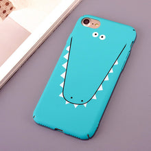 Clespruce Hard Phone Case For iPhone 8 8plus Simple Funny Face Stunned Expression Cute Case for iPhone 6 6s 7 Plus Couples Capas