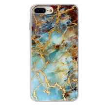 Fashion Marble Case For iPhone 8 8 plus Soft Silicone TPU Case For iPhone 6 6s 7 plus Phone Case IMD Printed Never Fade Cover