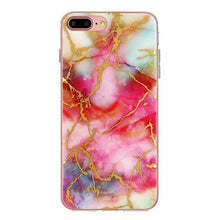 Fashion Marble Case For iPhone 8 8 plus Soft Silicone TPU Case For iPhone 6 6s 7 plus Phone Case IMD Printed Never Fade Cover