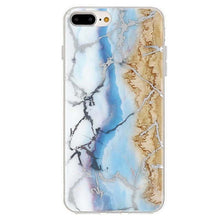 Fashion Marble Case For iPhone 8 8 plus Soft Silicone TPU Case For iPhone 6 6s 7 plus Phone Case IMD Printed Never Fade Cover