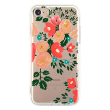 BeeCover For iPhone 8 7 Case Flowers Pineapple Cactus Lips Cherry Flamingo Soft TPU Back Cover For iPhone 7 8 Plus 7Plus Cases