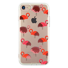 BeeCover For iPhone 8 7 Case Flowers Pineapple Cactus Lips Cherry Flamingo Soft TPU Back Cover For iPhone 7 8 Plus 7Plus Cases