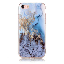 BINUODA For Coque iPhone 8 Case Slim Marble Stone Painted Soft TPU Silicone Mobile Phone Cover Case for Apple iPhone 8 Funda