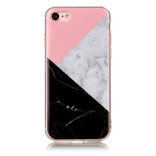 BINUODA For Coque iPhone 8 Case Slim Marble Stone Painted Soft TPU Silicone Mobile Phone Cover Case for Apple iPhone 8 Funda