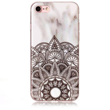BINUODA For Coque iPhone 8 Case Slim Marble Stone Painted Soft TPU Silicone Mobile Phone Cover Case for Apple iPhone 8 Funda