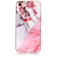 BINUODA For Coque iPhone 8 Case Slim Marble Stone Painted Soft TPU Silicone Mobile Phone Cover Case for Apple iPhone 8 Funda