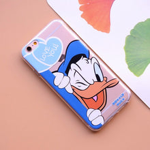 Fundas For Apple iPhone 8 Case Case Cover Cute Donald Daisy Duck Soft Silicone Cases Coque for iPhone 6 6S Plus 7 Plus X Case