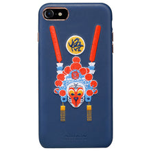 Original Nillkin For Apple iPhone 8 Case Red Chinese JIN Style Embroidered Picture Back Protect Cover for iPhone 7 Screen Film