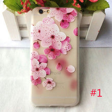 KaiNuEn luxury 3d flower tpu phone back copy,etui,capinha,coque,cover,case for apple iphone8 iphone 8  case silicone silicon i