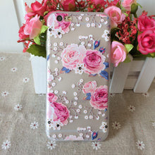 KaiNuEn luxury 3d flower tpu phone back copy,etui,capinha,coque,cover,case for apple iphone8 iphone 8  case silicone silicon i