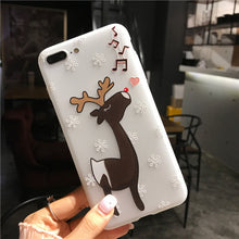 sFor Coque iPhone 6 6S 8 7 Case Silicone Super Cute Cartoon Matte TPU Soft Back Cover For Fundas iPhone 8 7 6S 6 Plus Phone Case