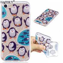 HATOLY For Phone Case Iphone 8 Cover IMD Soft TPU + Transparent Cute Case For Iphone 8 Case For Apple Iphone 8 Fundas