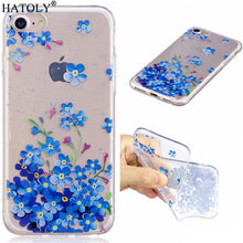 HATOLY For Phone Case Iphone 8 Cover IMD Soft TPU + Transparent Cute Case For Iphone 8 Case For Apple Iphone 8 Fundas