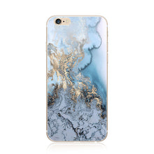 For iPhone 8 Case, SUNGUY Marble Patterend Back Cover Cases Soft Silicone TPU Dirt-resistand Anti-knock Fitted Protective Case