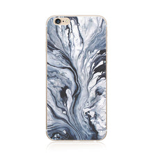 For iPhone 8 Case, SUNGUY Marble Patterend Back Cover Cases Soft Silicone TPU Dirt-resistand Anti-knock Fitted Protective Case