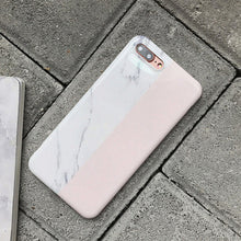 BONVAN Luxury Soft tpu Back Cover For iphone 8 Case Colorful Glossy Marble Coque For iphone 8 plus Silicone Ultra-thin IMD Shell