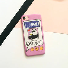 2017 new cartoon WE BARE BEARS soft TPU silicone case for coque iPhone 8 8plus 7 7plus 6 6s plus IMD high quality case cover