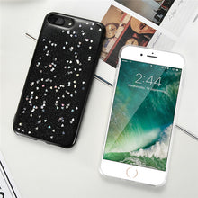 MR.YI Bling Heart Phone Cases For iPhone 8 7 6S Plus Shiny Clear Transparent Soft Silicone Case Cover For iPhone 6S 7 Plus Cover