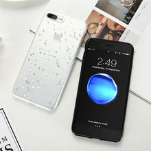 MR.YI Bling Heart Phone Cases For iPhone 8 7 6S Plus Shiny Clear Transparent Soft Silicone Case Cover For iPhone 6S 7 Plus Cover
