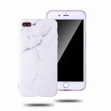 Etician Soft Silicone Marble Stone Case For iPhone 6 6s 7 8 X Plus Marble Painted Cover For iPhone 6 7 8 X plus Phone Accessory
