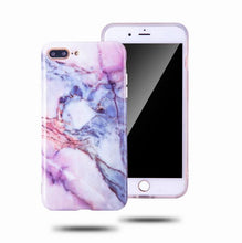 Etician Soft Silicone Marble Stone Case For iPhone 6 6s 7 8 X Plus Marble Painted Cover For iPhone 6 7 8 X plus Phone Accessory