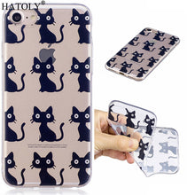HATOLY For Phone Case Iphone 8 Cover IMD Soft TPU + Transparent Cute Case For Iphone 8 Case For Apple Iphone 8 Fundas