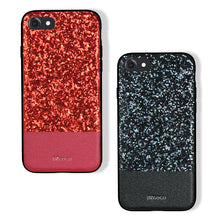 DZGOGO Luxury Bling Cases for iPhone 8 7 Shining Back Cover TPU & PC Cases for iPhone 7 Plus 8Plus Coque Crash-proof Phone Cover