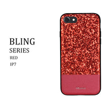 DZGOGO Luxury Bling Cases for iPhone 8 7 Shining Back Cover TPU & PC Cases for iPhone 7 Plus 8Plus Coque Crash-proof Phone Cover